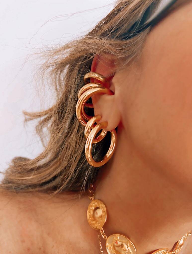 Ear Cuff Bartin Dorada