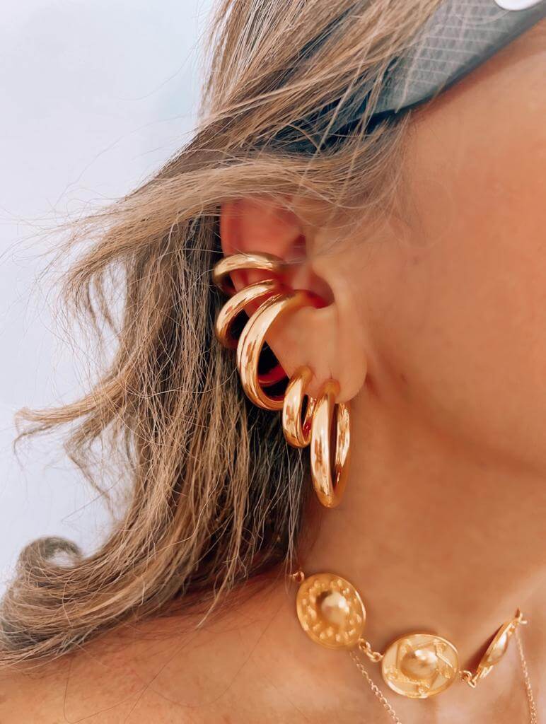 Ear Cuff Bartin Dorada