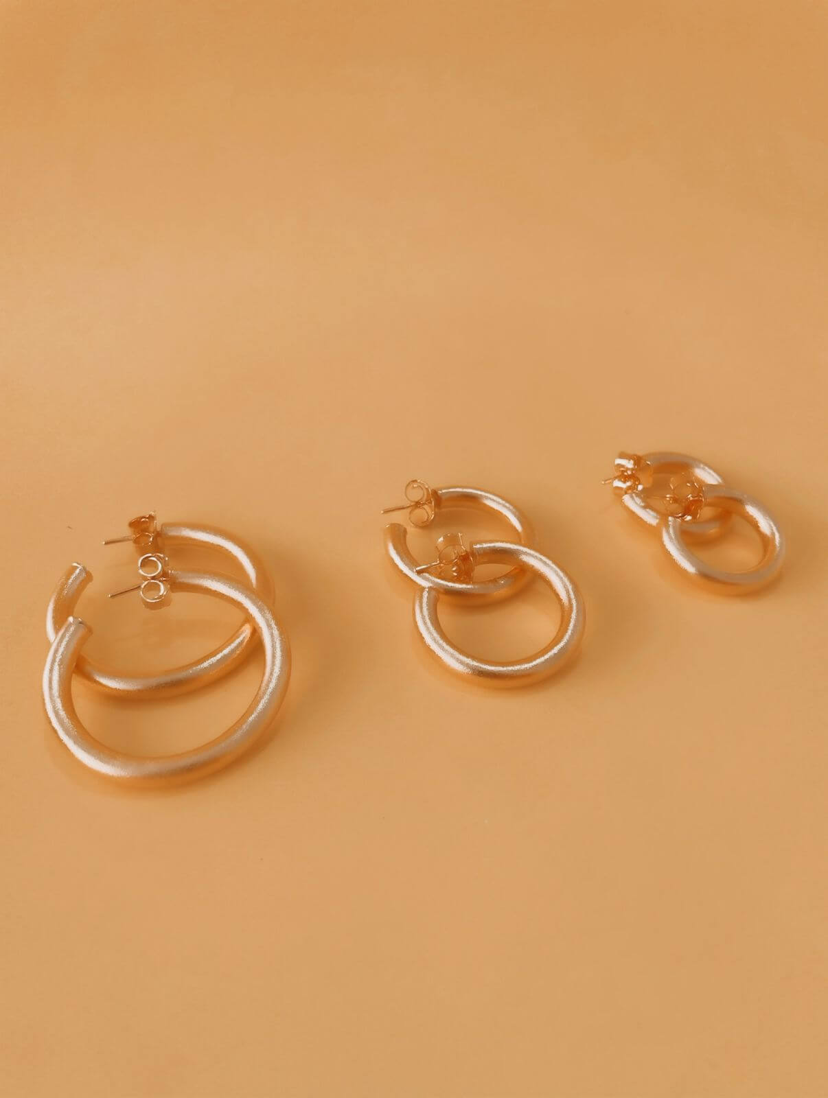 Aretes Bartin Dorados