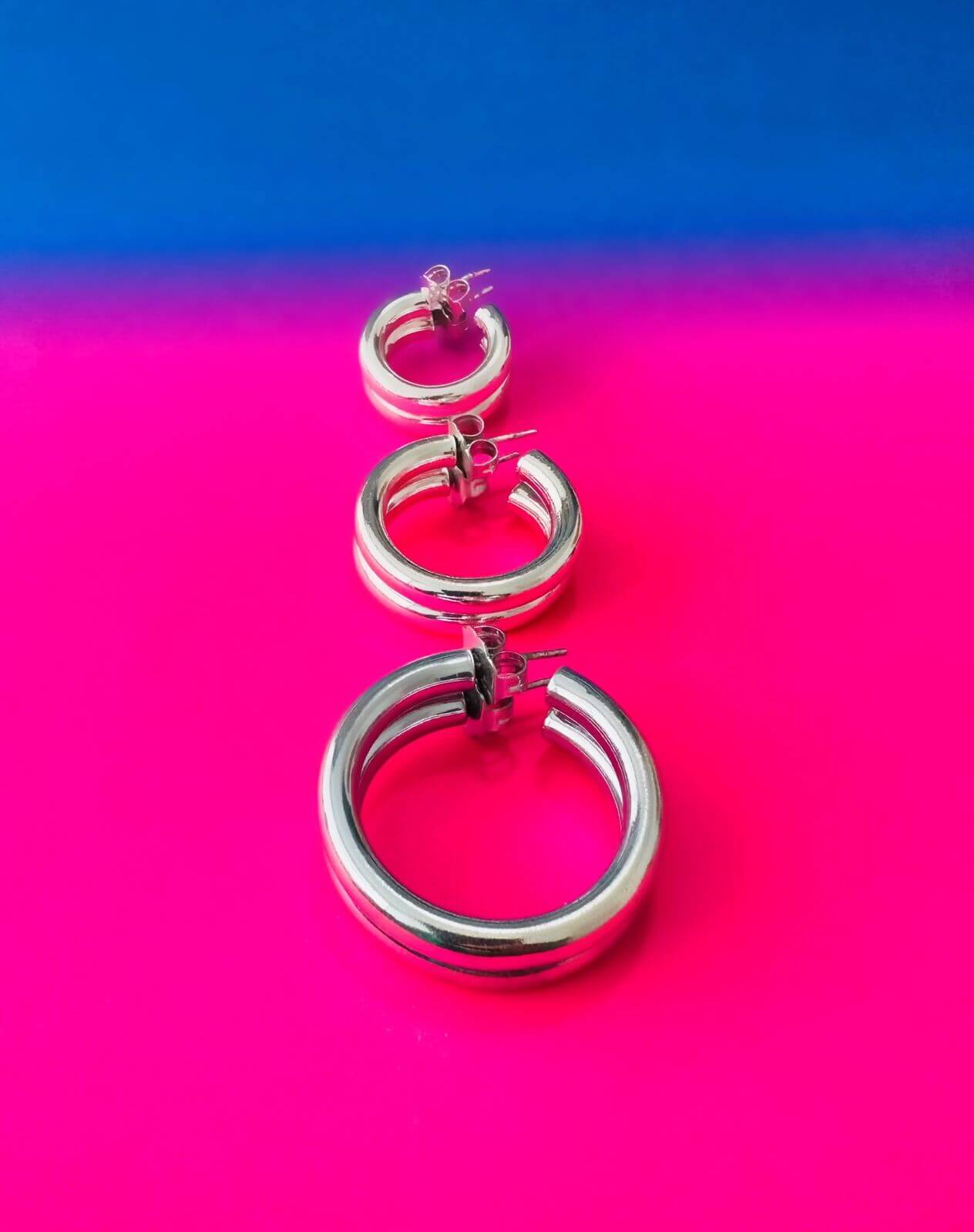 Aretes Bartin Plateados