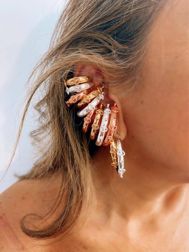Ear cuff Aksaray Rosada