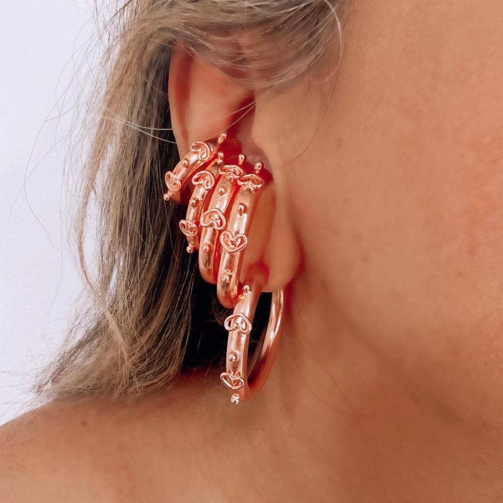 Ear cuff Aksaray Rosada