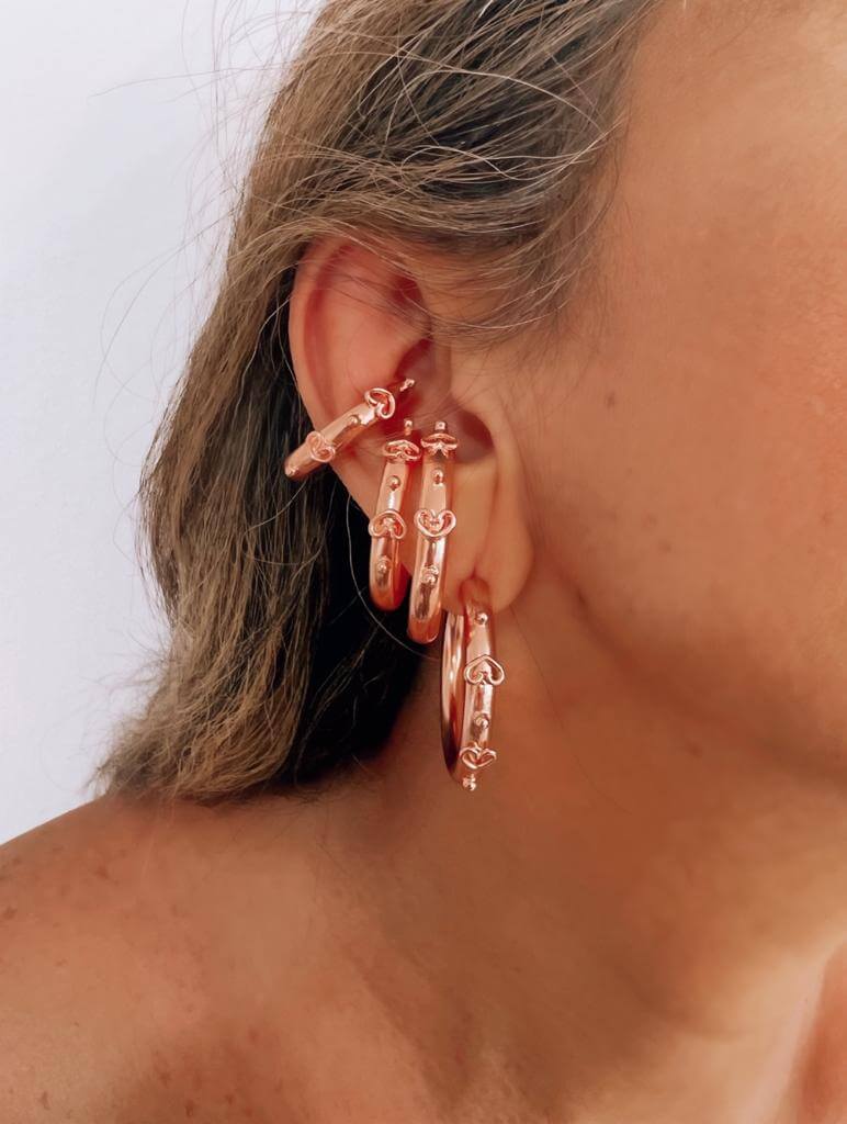 Ear cuff Aksaray Rosada