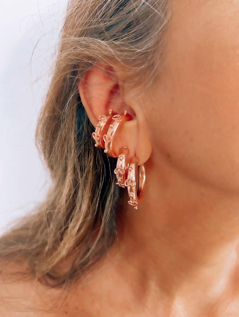 Ear cuff Aksaray Rosada