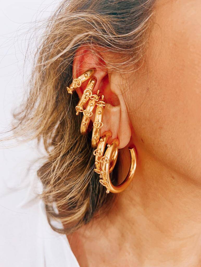Ear cuff Aksaray Dorada