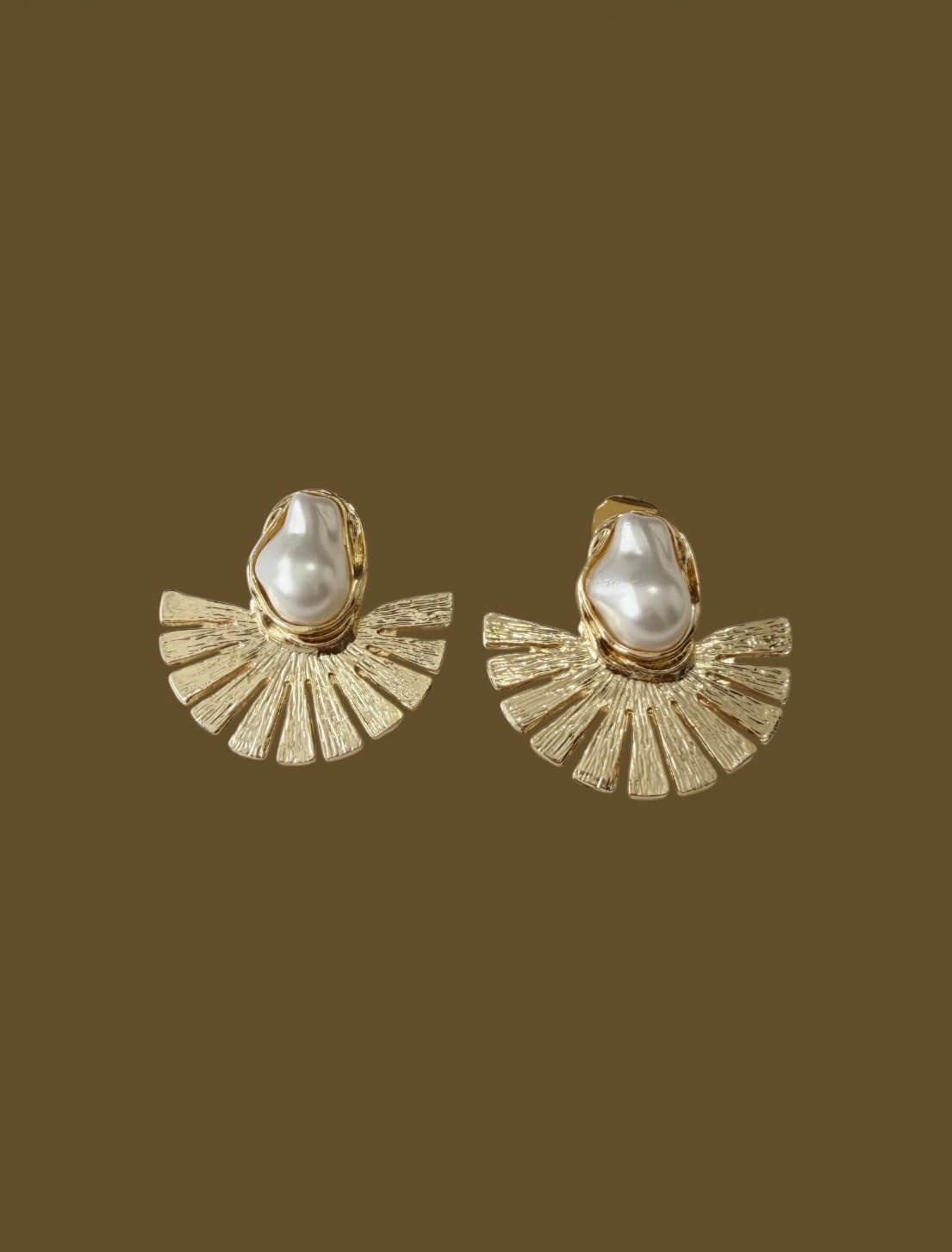 Aretes Bold Pearls