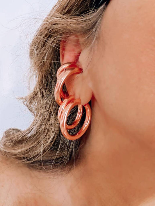Aretes Bartin Rosados