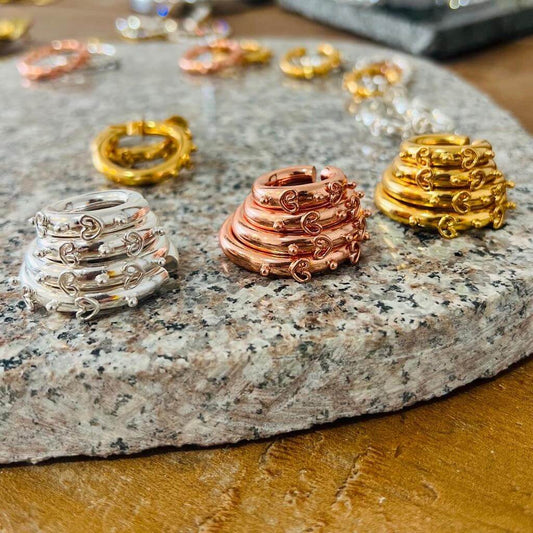 Ear cuff Aksaray plateada