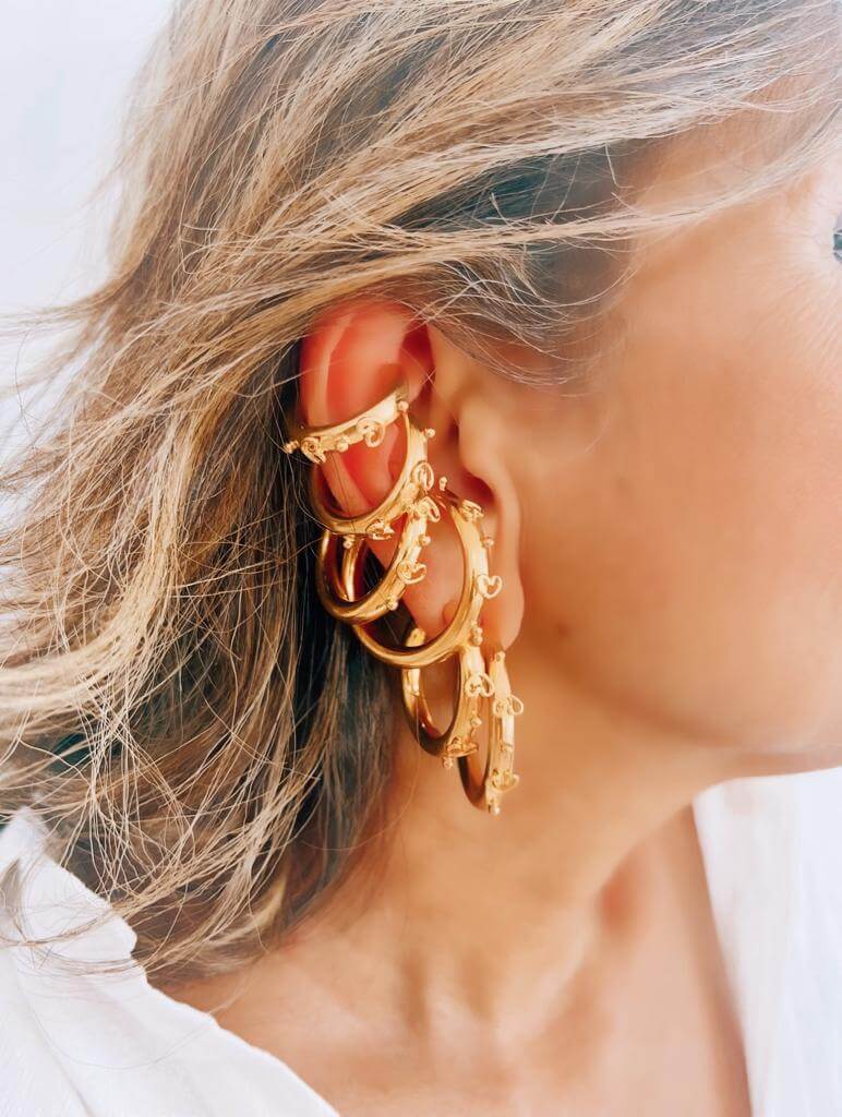 Ear cuff Aksaray Dorada
