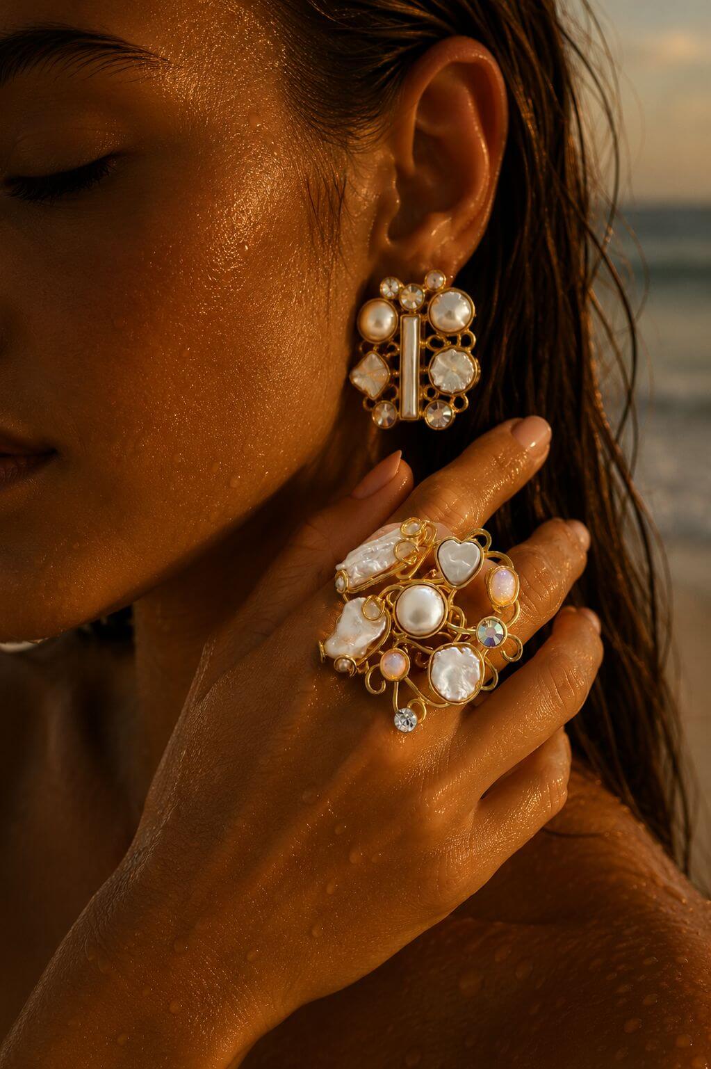 Anillo Liquid Pearl