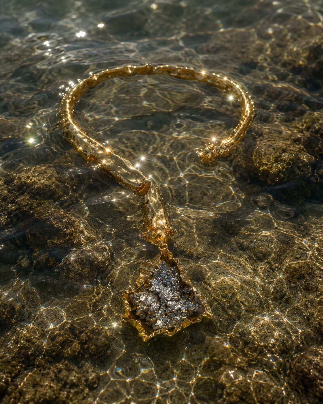Collar Sculpted Storm