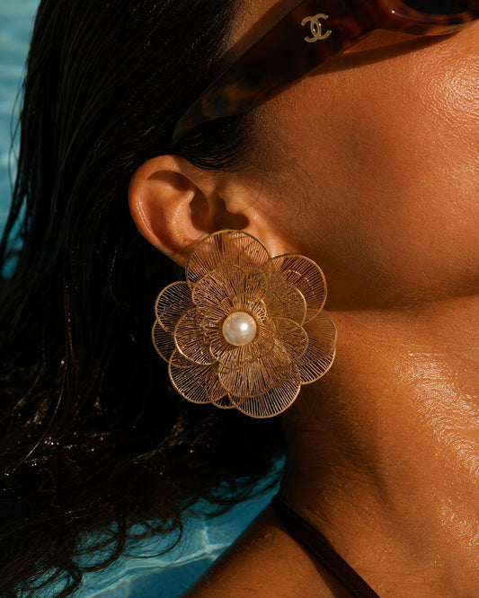 Aretes Fleur Lumière