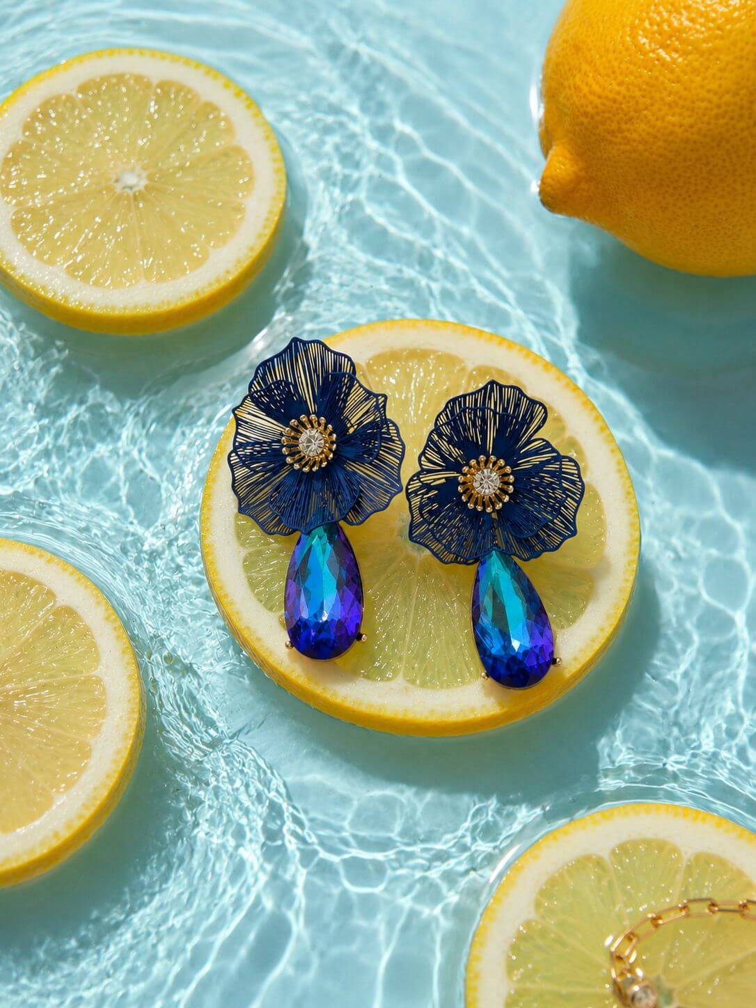Aretes Blue Crush